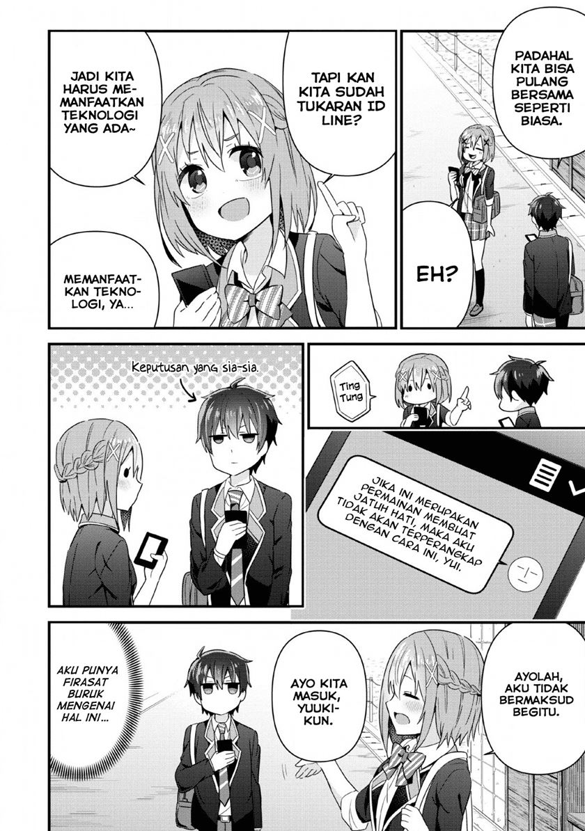The Cute Girl Sitting Next to Me Is Trying to Make Me Fall in Love With Her as a Way to Ridicule Me, but the Tables Were Turned on Her Before She Knew It Chapter 04 Gambar 19
